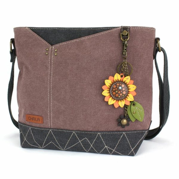 Crossbodies |  Prism Crossbody – Mini Keychain Sunflower Crossbodies Crossbodies