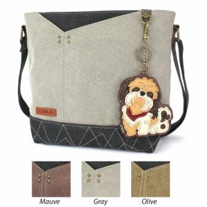 Crossbodies |  Prism Crossbody – Shih Tzu Brown Crossbodies Crossbodies