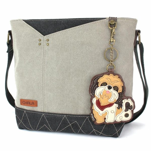 Crossbodies |  Prism Crossbody – Shih Tzu Brown Crossbodies Crossbodies