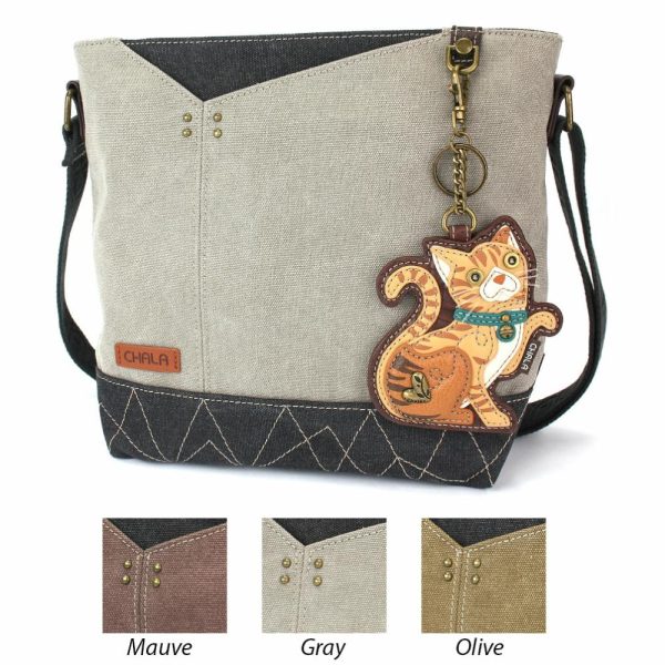 Crossbodies |  Prism Crossbody – Tabby Cat Orange Crossbodies Crossbodies