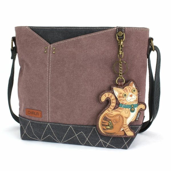 Crossbodies |  Prism Crossbody – Tabby Cat Orange Crossbodies Crossbodies