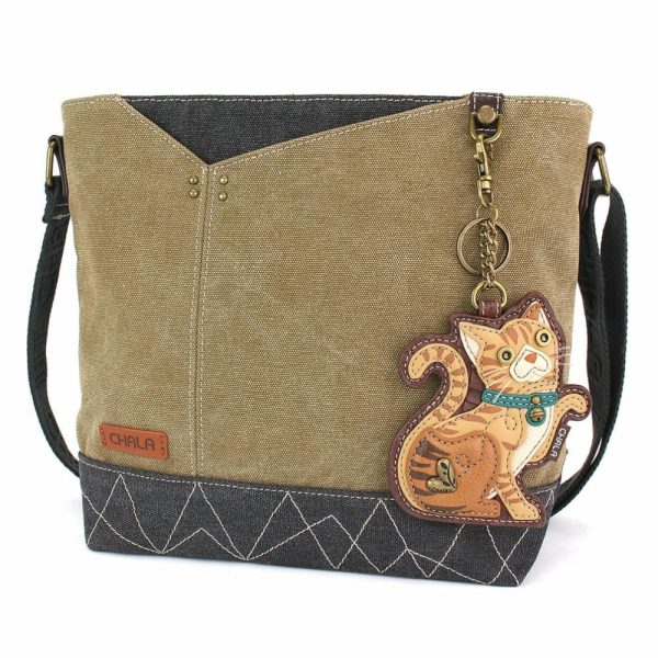 Crossbodies |  Prism Crossbody – Tabby Cat Orange Crossbodies Crossbodies