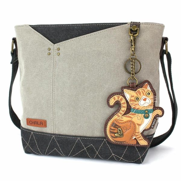 Crossbodies |  Prism Crossbody – Tabby Cat Orange Crossbodies Crossbodies