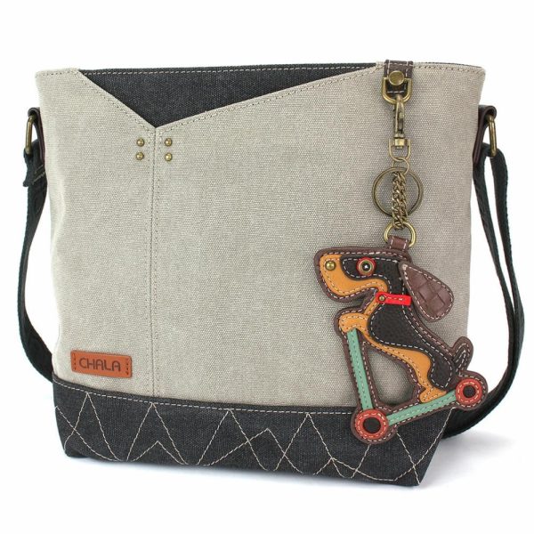 Crossbodies |  Prism Crossbody – Wiener Dog Scooter Crossbodies Crossbodies