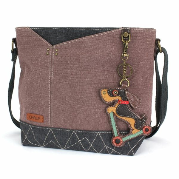 Crossbodies |  Prism Crossbody – Wiener Dog Scooter Crossbodies Crossbodies