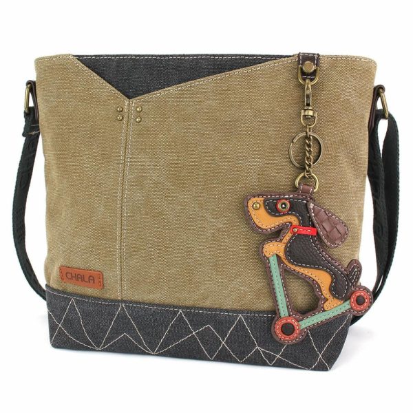 Crossbodies |  Prism Crossbody – Wiener Dog Scooter Crossbodies Crossbodies