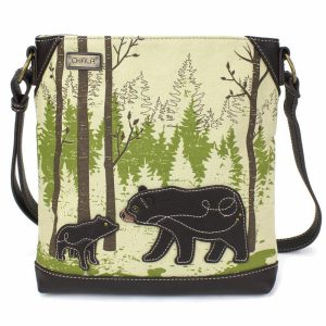 Crossbodies |  Safari Canvas Crossbody – Bear Crossbodies Crossbodies