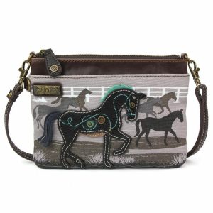 Crossbodies |  Safari Canvas Mini Xbody – Horse Crossbodies Crossbodies