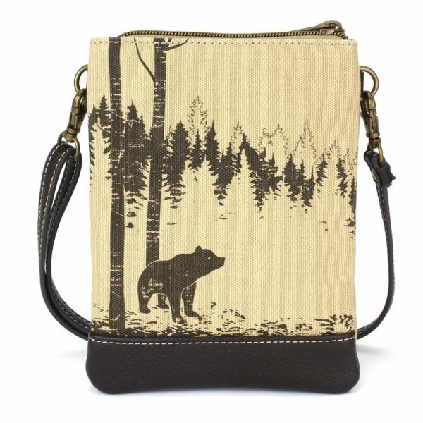 Crossbodies |  Safari Double Pocket Xbody – Bear Crossbodies Crossbodies