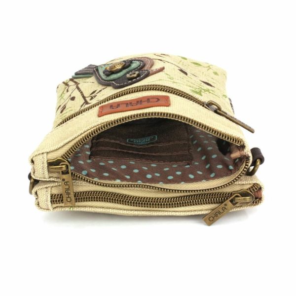 Crossbodies |  Safari Double Pocket Xbody – Bird Crossbodies Crossbodies