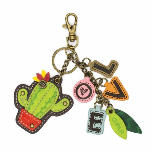 Keychains |  Charming Charms Keychain – Cactus+Love Keychains Keychains