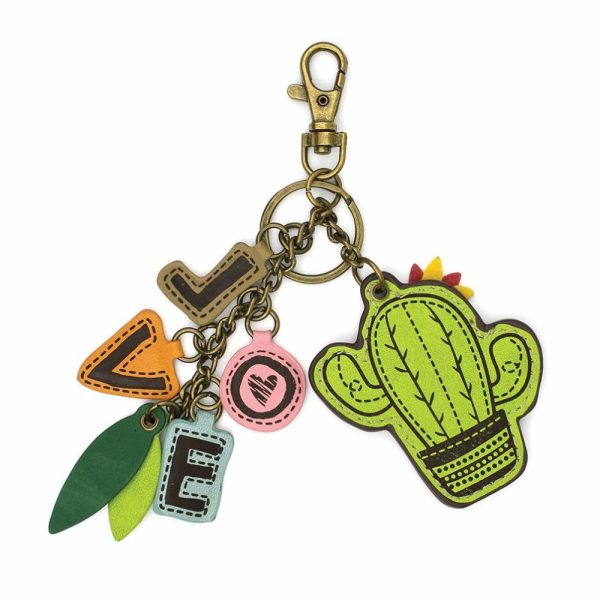 Keychains |  Charming Charms Keychain – Cactus+Love Keychains Keychains