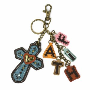 Keychains |  Charming Charms Keychain – Cross+Faith Keychains Keychains