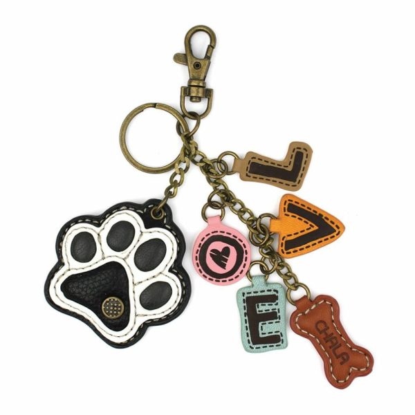 Keychains |  Charming Charms Keychain – Paw+Love Keychains Keychains