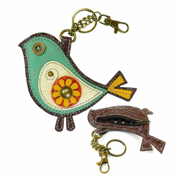 Keychains |  Key Fob/Coin Purse – Bird Ii Keychains Keychains