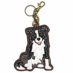 Keychains |  Key Fob/Coin Purse – Border Collie Keychains Keychains