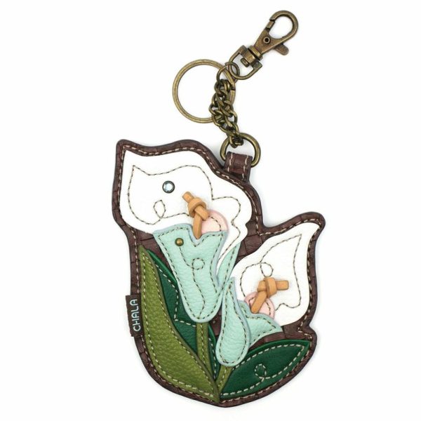 Keychains |  Key Fob/Coin Purse – Calla Lily Keychains Keychains