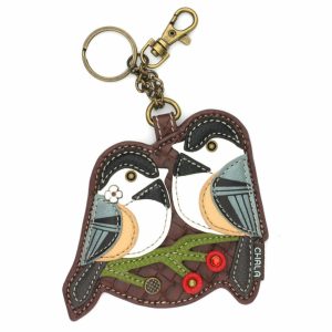 Keychains |  Key Fob/Coin Purse – Chickadee Keychains Keychains