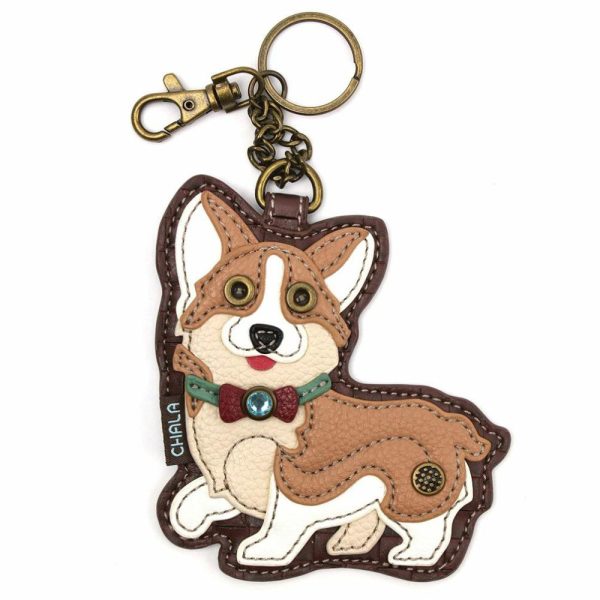 Keychains |  Key Fob/Coin Purse – Corgi Keychains Keychains