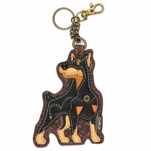 Keychains |  Key Fob/Coin Purse – Doberman Keychains Keychains