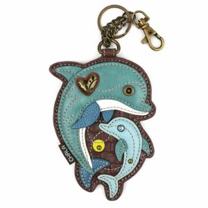 Keychains |  Key Fob/Coin Purse – Dolphin Keychains Keychains