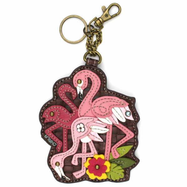 Keychains |  Key Fob/Coin Purse – Flamingo Group Keychains Keychains