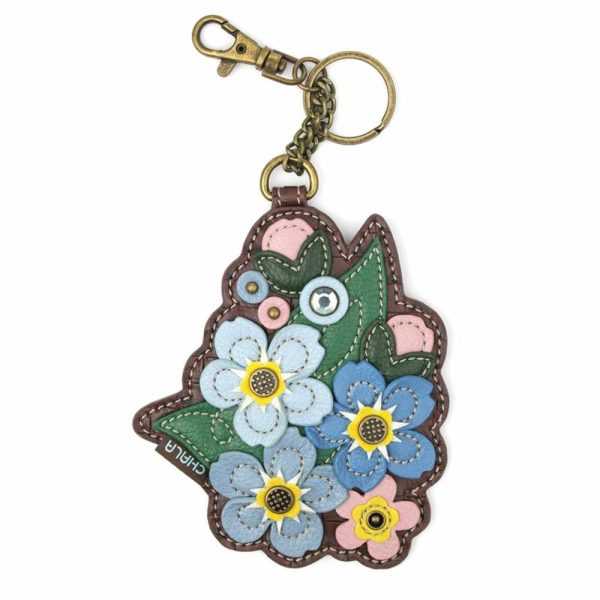 Keychains |  Key Fob/Coin Purse – Forget Me Not Keychains Keychains