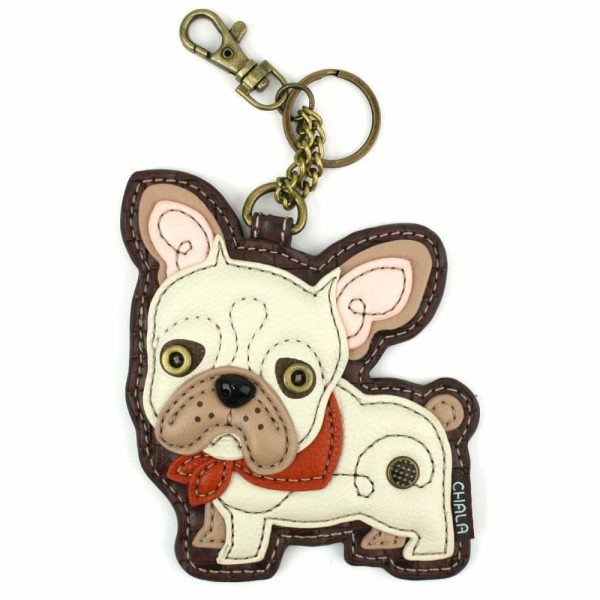 Keychains |  Key Fob/Coin Purse – French Bulldog Keychains Keychains