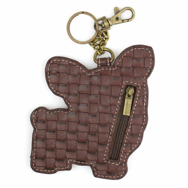 Keychains |  Key Fob/Coin Purse – French Bulldog Keychains Keychains