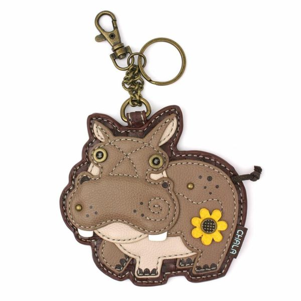 Keychains |  Key Fob/Coin Purse – Hippo Keychains Keychains