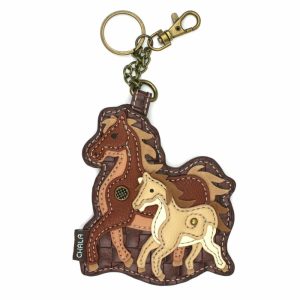 Keychains |  Key Fob/Coin Purse – Horse Family Keychains Keychains