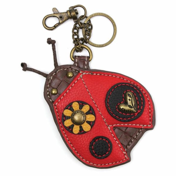 Keychains |  Key Fob/Coin Purse – Ladybug Keychains Keychains