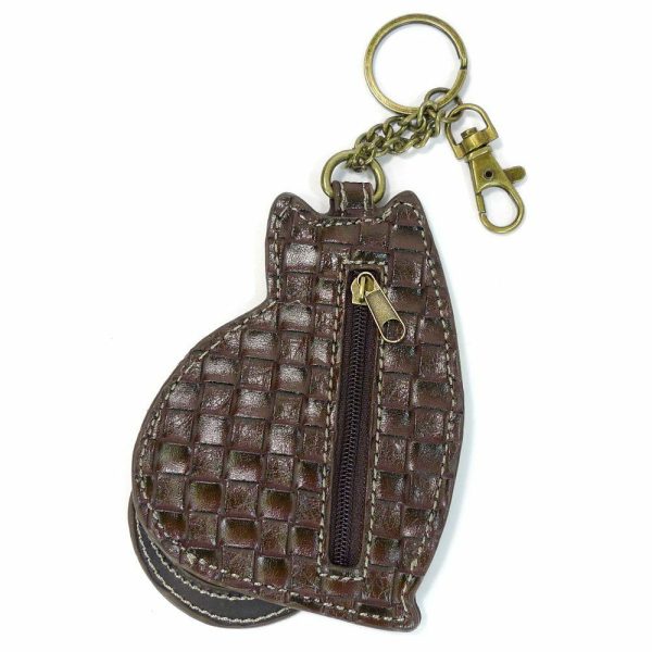 Keychains |  Key Fob/Coin Purse – Lazzy Cat Keychains Keychains