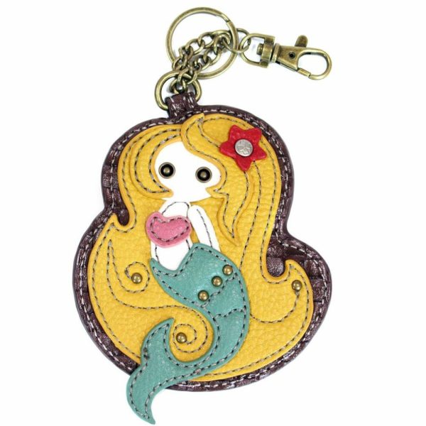 Keychains |  Key Fob/Coin Purse – Mermaid Keychains Keychains