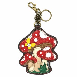 Keychains |  Key Fob/Coin Purse – Mushrooms Keychains Keychains