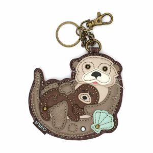 Keychains |  Key Fob/Coin Purse – Otters Keychains Keychains