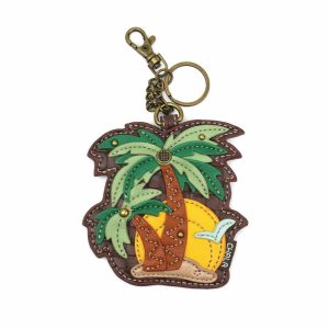 Keychains |  Key Fob/Coin Purse – Palm Tree Keychains Keychains