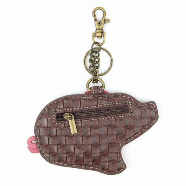 Keychains |  Key Fob/Coin Purse – Pig Keychains Keychains