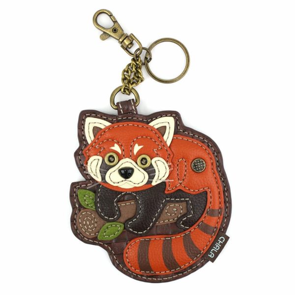 Keychains |  Key Fob/Coin Purse – Red Panda Keychains Keychains