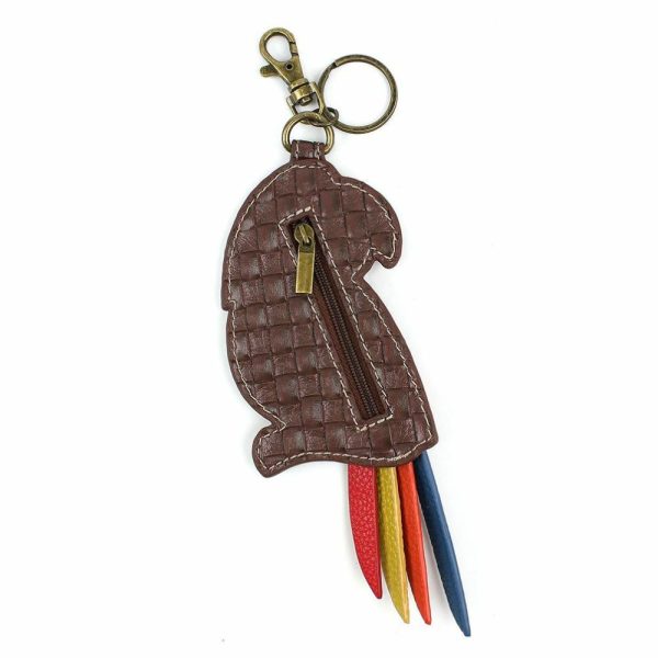 Keychains |  Key Fob/Coin Purse – Red Parrot Keychains Keychains