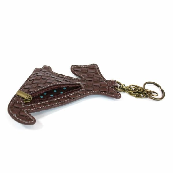 Keychains |  Key Fob/Coin Purse – Schnauzer Keychains Keychains