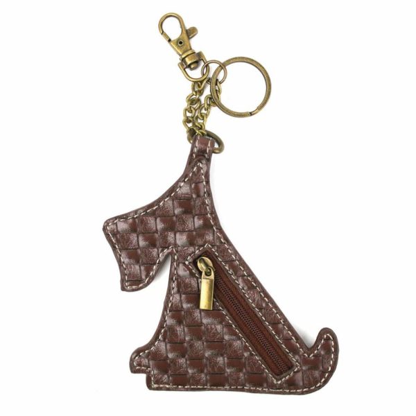 Keychains |  Key Fob/Coin Purse – Schnauzer Keychains Keychains