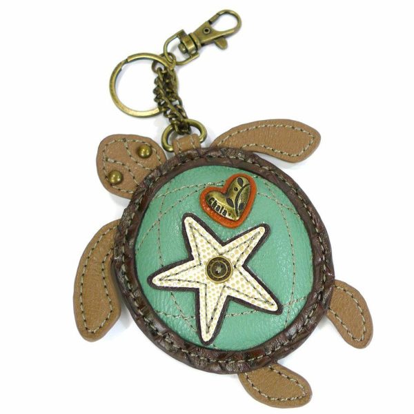 Keychains |  Key Fob/Coin Purse – Sea Turtle Keychains Keychains