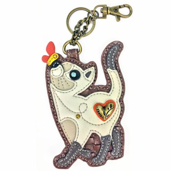 Keychains |  Key Fob/Coin Purse – Slim Cat Keychains Keychains