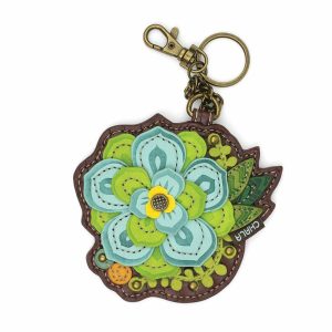 Keychains |  Key Fob/Coin Purse – Succulent Keychains Keychains