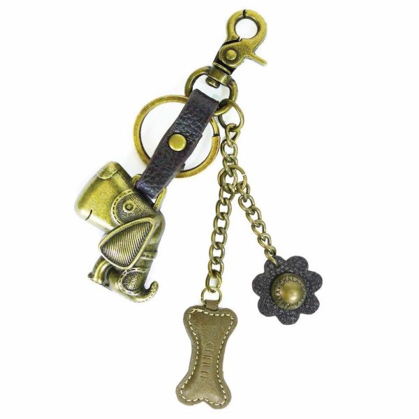 Keychains |  Metal Charming Keychain – Dog Keychains Keychains