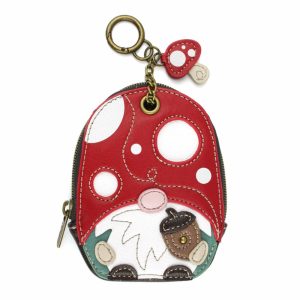 Keychains |  Mini Coin Purse Keychain – Gnome Keychains Brown Approx