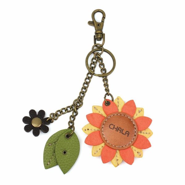 Keychains |  Mini Keychain – Sunflower Keychains Keychains