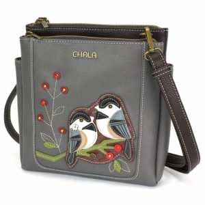 Messengers |  Merry Messenger – Chickadee Messengers Gray Approx