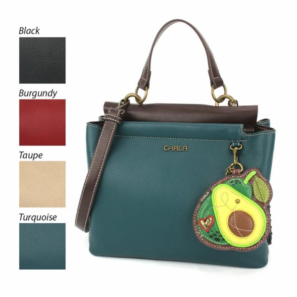 Totes & Satchels |  Charming Satchel – Avocado Totes & Satchels Black